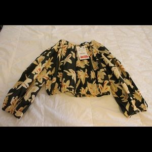Zara flower top